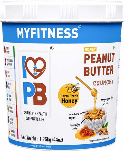 Myfitness Honey Crunchy Peanut Butter