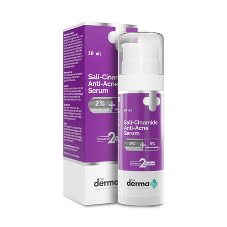 The Derma Co. Sali-Cinamide Anti-Acne Face Serum With 2% Salicylic Acid & 5% Niacinamide