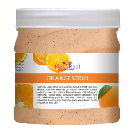 Pink Root Orange Scrub With Apricot Oil 500ml