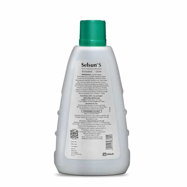 Selsun-S 2-In-1 Anti-Dandruff Shampoo + Conditioner 120Ml (Pack Of 3)