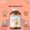 Inlife Natural Vitamin C Amla Extract With Zinc For Immunity & Skin Care - 60 Veg Tablets