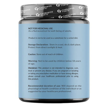 Carbamide Forte Hydrolyzed Collagen Powder Collagen Peptides | Unflavored 200g
