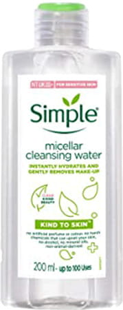 Simple Daily Skin Detox Oil Be Gone Micellar Water - 400 Ml