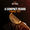Man Arden Pure Neem Wooden Pocket Size Beard Comb With Premium Faux Leather Pouch