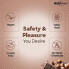Manforce Cocktail Condoms (Dotted-Rings) Hazelnut & Chocolate Flavoured 10 Pcs X Pack Of 5