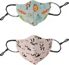 Chicco Kids Face Mask 3-6Y Panda Jungle - 2 Pcs