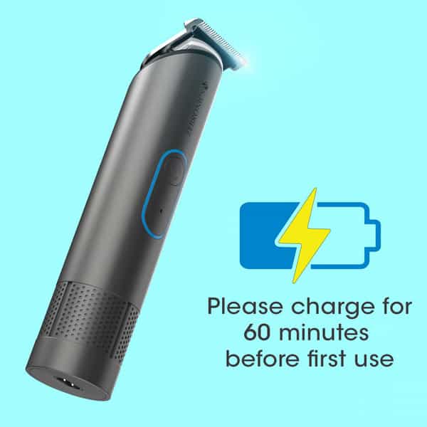 Zebronics Zeb-Ht103 Corded/Cordless Trimmer With Upto 90 Min Power Backup(Blue+Grey)