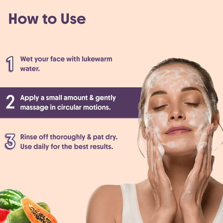 Aravi Organic Hydrating Barrier Repair Face Wash | Deep Cleansing Formula - 100ml