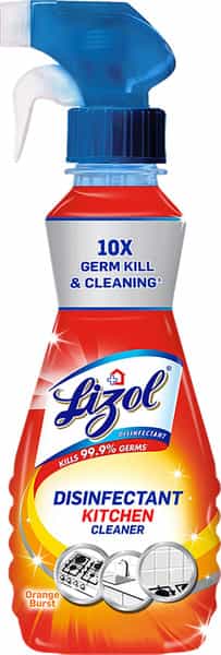 Lizol Kitchen Power Cleaner Liquid Spray 450 Ml