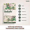 Indalo Natural Hair Colour No Ammonia No Ppd No Peroxide Dark Brown - 100G (Pack Of 3)