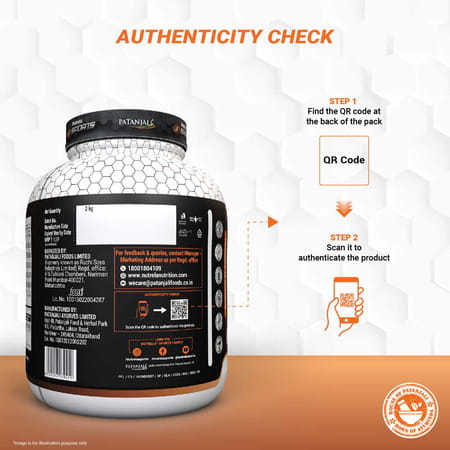 Nutrela Sports Mass Gainer-2kg (Flavor Vanilla Ice Cream)