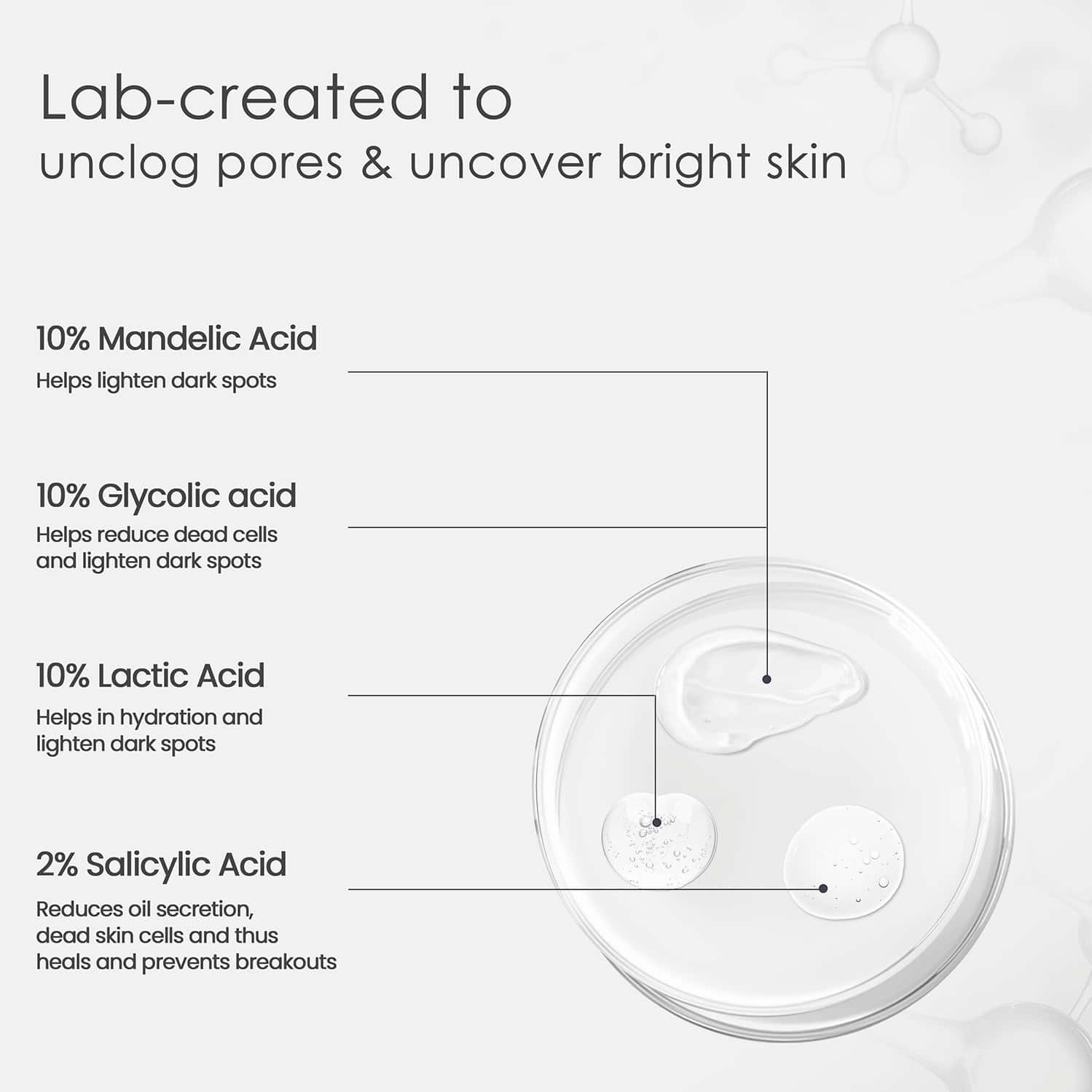 Make O Be Bright Aha Bha Exfoliating Peel - 30ml