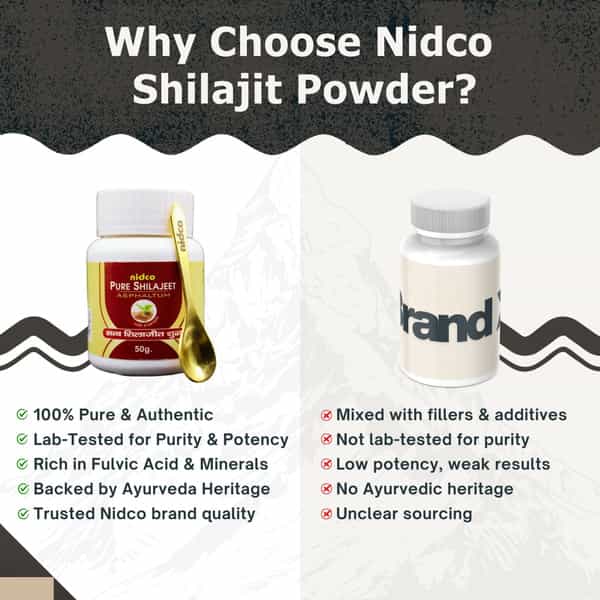 Nidco Shilajit Powder 50 Gm