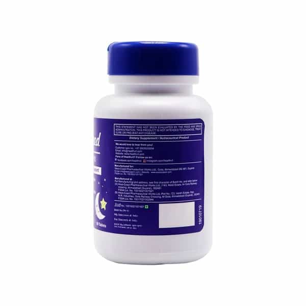 Healthvit Sleepneed Melatonin 5 Mg Advanced Sleep Support - 60 Tablets