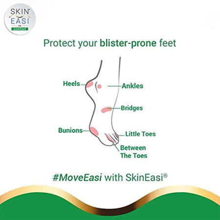 Skineasi Comfoot Anti-Shoe Bite Silicone Gel| Prevents Shoebites & Blisters|20gm