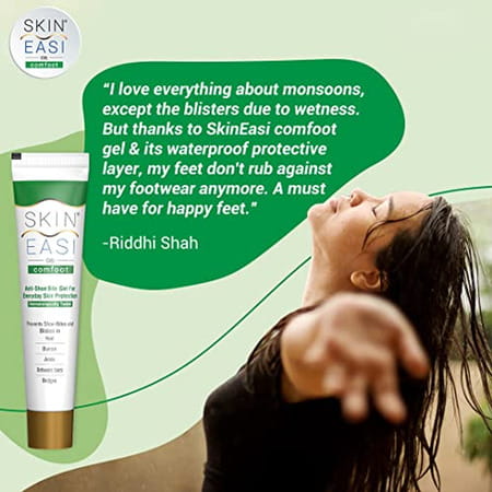 Skineasi Comfoot Anti-Shoe Bite Silicone Gel| Prevents Shoebites & Blisters|20gm