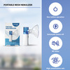 Stergic Lumia Portable Mesh Nebulizer Handheld | One Touch Operation | Lightweight | Travel Friendly