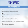Stergic Lumia Portable Mesh Nebulizer Handheld | One Touch Operation | Lightweight | Travel Friendly