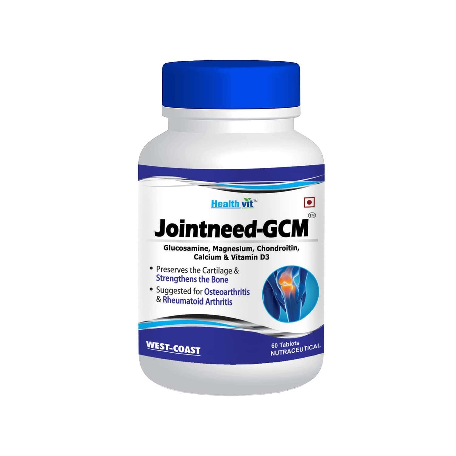 Buy Healthvit Jointneed Gcm For Bone, Muscle Health & Joint Support Of ...