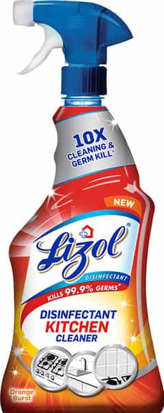 Lizol Power Kitchen Cleaner Bottle Of 450 Ml