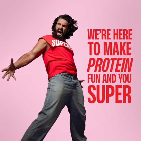 Superyou Strawberry Protein Wafer Bars (Pack Of 10)|10 Gram Protein | 3 Gram Fiber| No Added Sugar