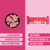Superyou Strawberry Protein Wafer Bars (Pack Of 10)|10 Gram Protein | 3 Gram Fiber| No Added Sugar