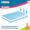 Little'S Easy Dry Bed Protector (Small - 50cm X 70 Cm) I Quick Absorption I Machine Washable | Blue