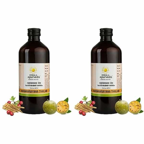 Buy KERALA AYURVEDA MAHANARAYANA THAILAM 450 ML X PACK OF 2 Online
