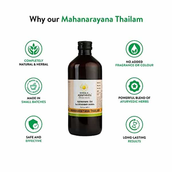 Kerala Ayurveda Mahanarayana Thailam 450 Ml X Pack Of 2