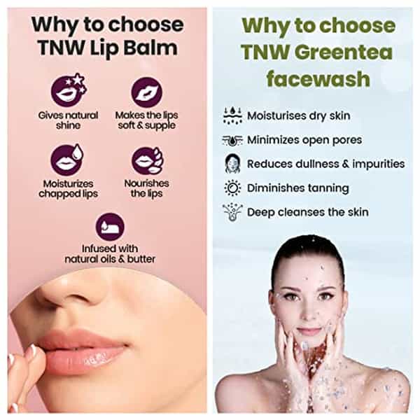 Tnw The Natural Wash Detox Green Tea Face Wash 100 Ml-Dirt Removal-Vitamin C-Green Tea