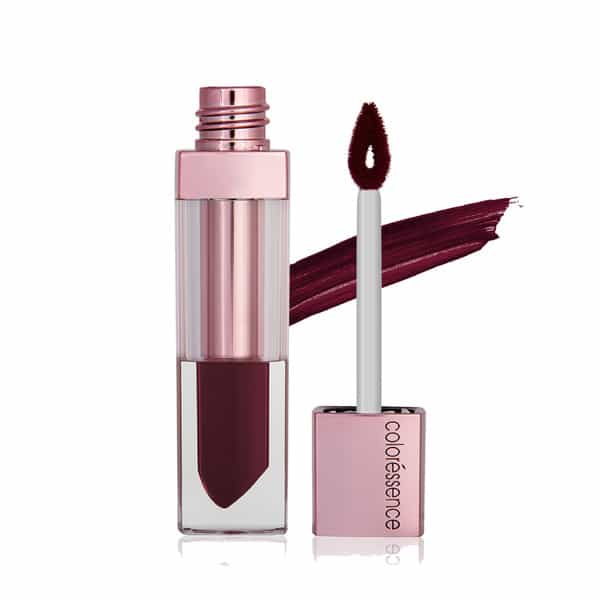 Coloressence Roseate Oh-My-Kiss (Omk) Non Transfer Liquid Lip Color, Matte Lipstick, 6Ml - Fine Wine