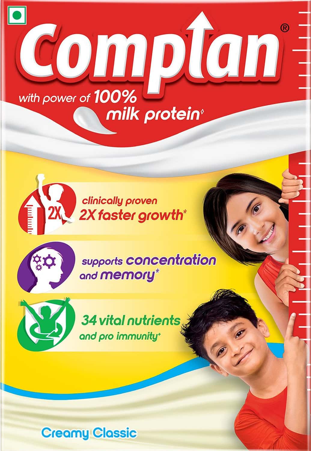 Complan Nutritional Drink Creamy Classic 500g Refill