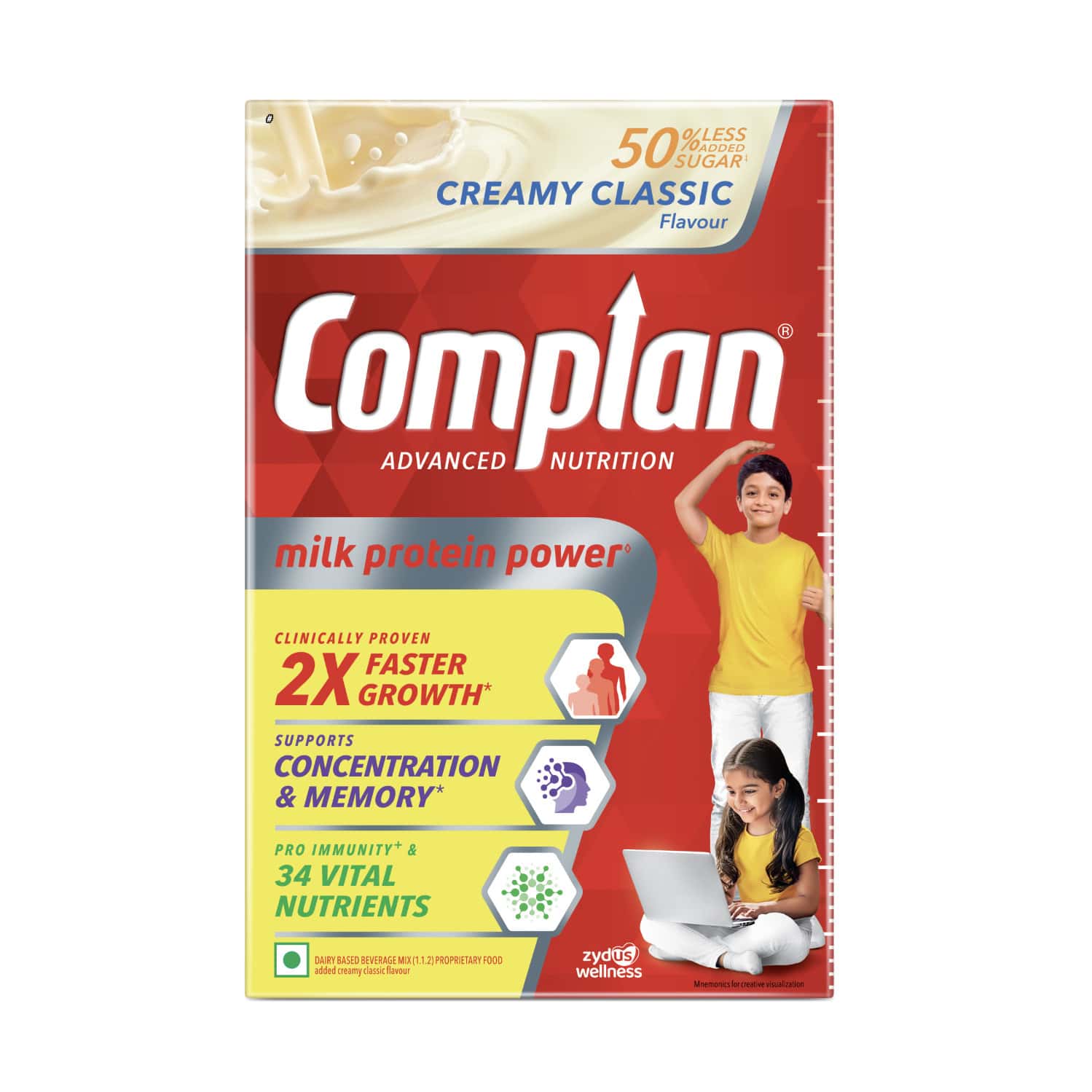 Complan Nutritional Drink | Creamy Classic | Box 500 Gm