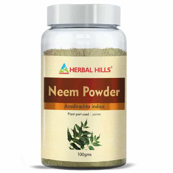 Herbal Hills Neem Patra Powder - 100 Gms (Pack Of 2)