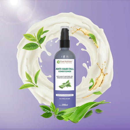 Pure Nutrition Anti-Hair Fall Conditioner For All Hair Types 200 Ml