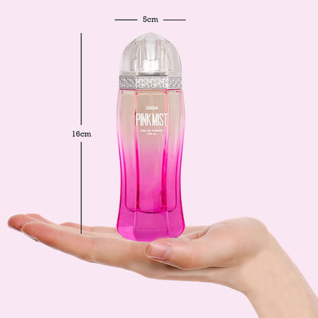 Ossa Pink Mist Eau De Parfum Floral And Fruity Notes | For Women | 100ml