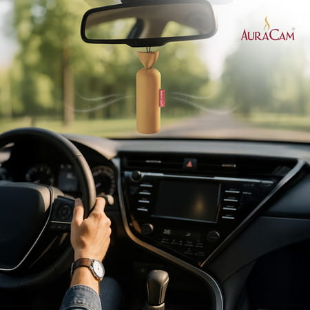 Auracam Gold Standard Camphor Pod Cone (Sandalwood) - Set Of 2