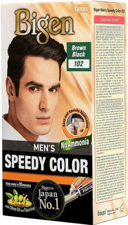 Bigen Men'S Speedy Color Brown Black 102 80g