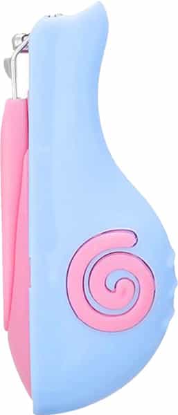Buddsbuddy Bpa Free Xoxo Safety Nail Clipper For New Born Baby With Rounded Design Blue