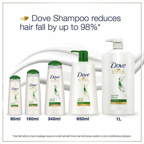 Dove Hair Fall Rescue Shampoo - 1 Ltr