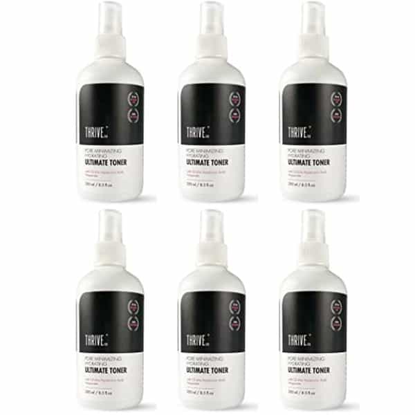 Thriveco Pore-Minimizing Ultimate Toner For Glowing Skin & Pore Tightening | Unisex 250Ml | 6 Packs