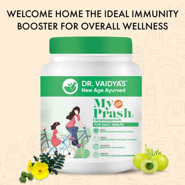 Dr. Vaidya's My Prash Chyawanprash For Daily Health-500 Gms Pack Of 2