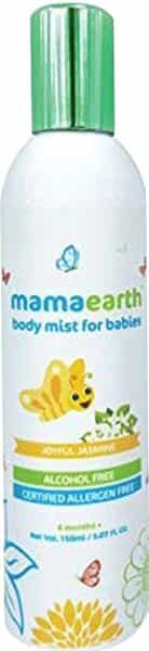 Mamaearth Body Mist For Babies Joyful Jasmine 150 Ml