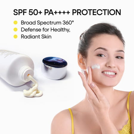 360 Block Spf 50 Plus Sunscreen - 50 Gm