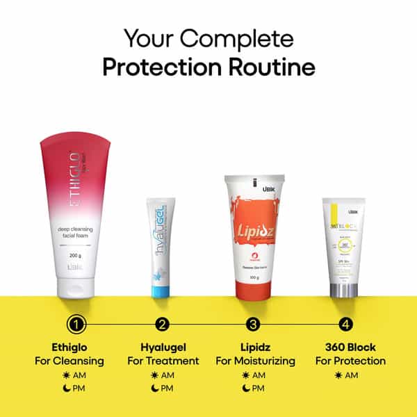 360 Block | Spf 50+ Blue Light Sunscreen Gel | Tube | 50 Gm