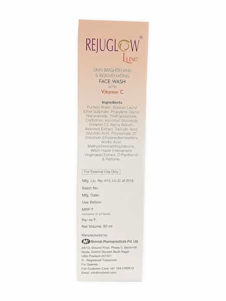 Rejuglow Luxe Face Wash 60 Ml