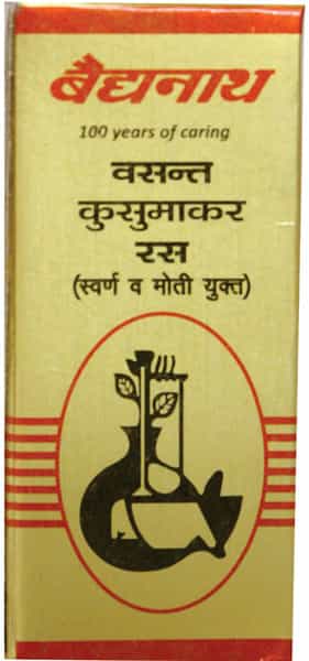 Baidyanath Asli Ayurved Basant Kusumakar Ras Gold 10 Tab.