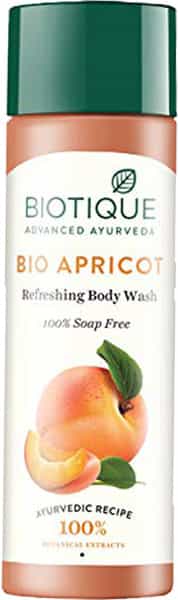 Biotique Bio Apricot Refreshing Body Wash 100% Soap Free 190 Ml