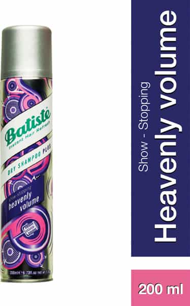 Batiste Instant Hair Refresh Dry Shampoo Plus Show - Stopping Heavenly Volume - 200Ml