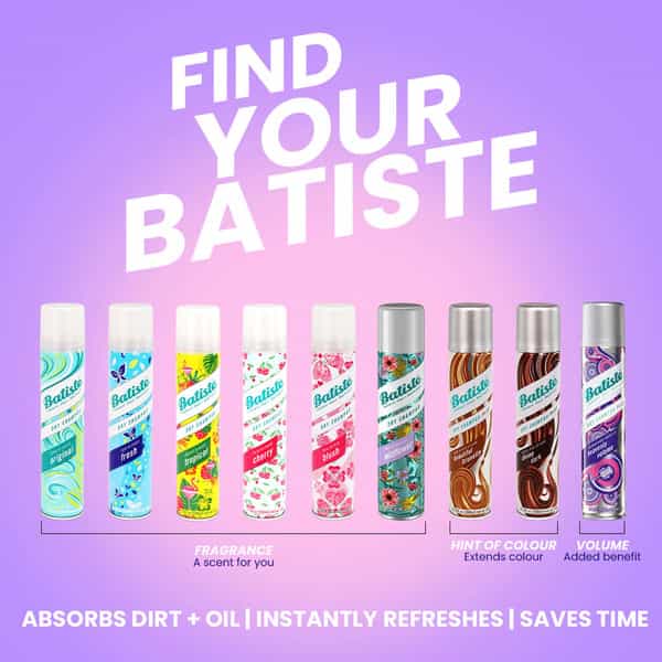Batiste Instant Hair Refresh Dry Shampoo Plus Show - Stopping Heavenly Volume - 200Ml